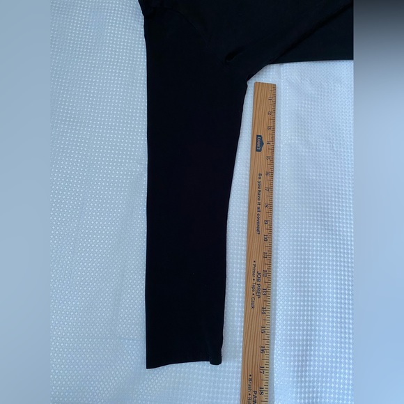 J. Jill Pure Jill Long Sleeve Stretch Cotton Tee in Black Size M - Picture 7 of 11